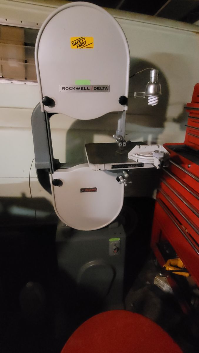 Band saw, metal and wood
