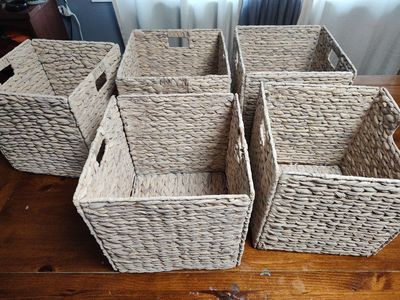 Cube Storage | Handwoven | Never Used | Qty 10