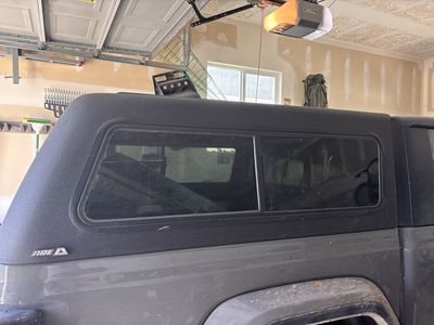 A.R.E. CX Classic Bed Cap; Matte Black Line-X Jeep Gladiator