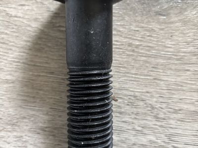 % Hex Bolts Black 4-1/2 inch x 1 inch B7, BY