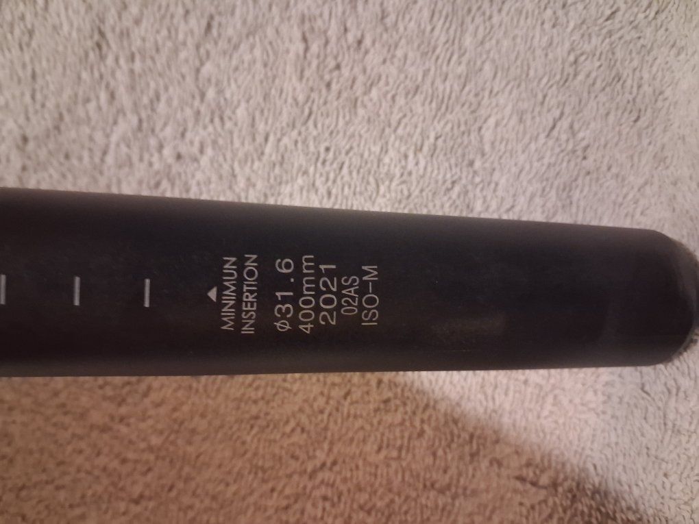 Seat post diameter 31.6 mm length 400mm