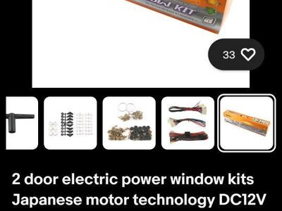 2 door power window kit