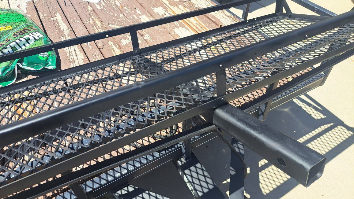 Hitch Mount Cargo Steel carrier Heavy Duty 5'x20"