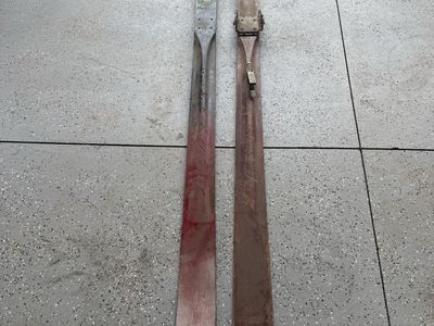 Antique Wooden Skis