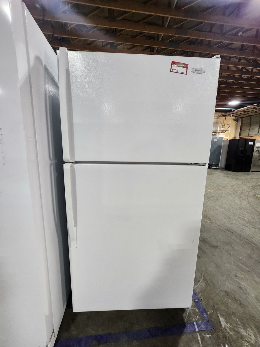 Whirlpool Top-Freezer Refrigerator - White