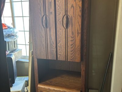 Oak armoire $59/obo