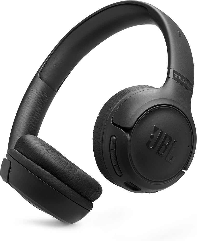 JBL Tune Wireless On-Ear Headphones - Black