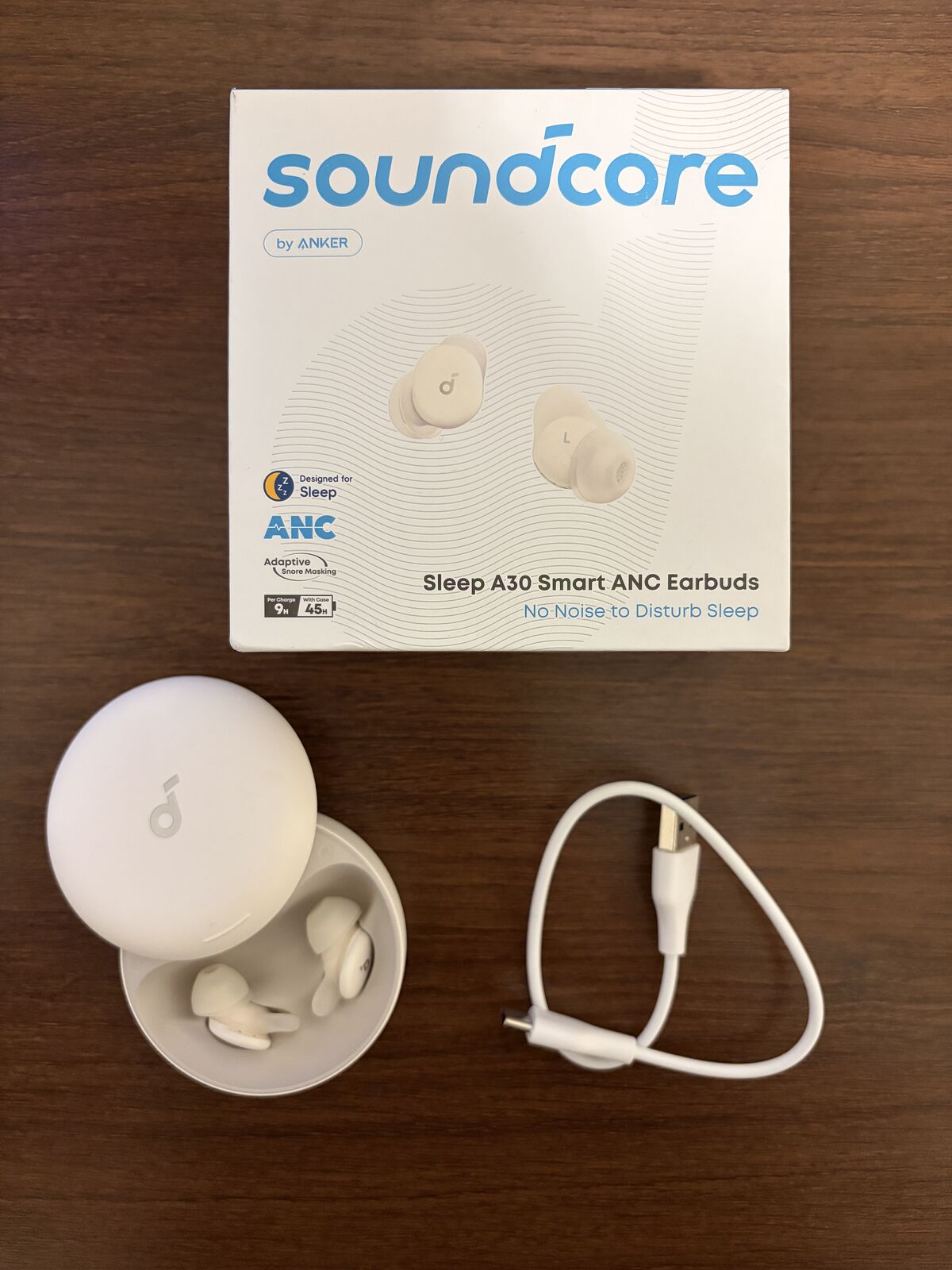 Soundcore Sleep A30 Smart ANC Earbuds