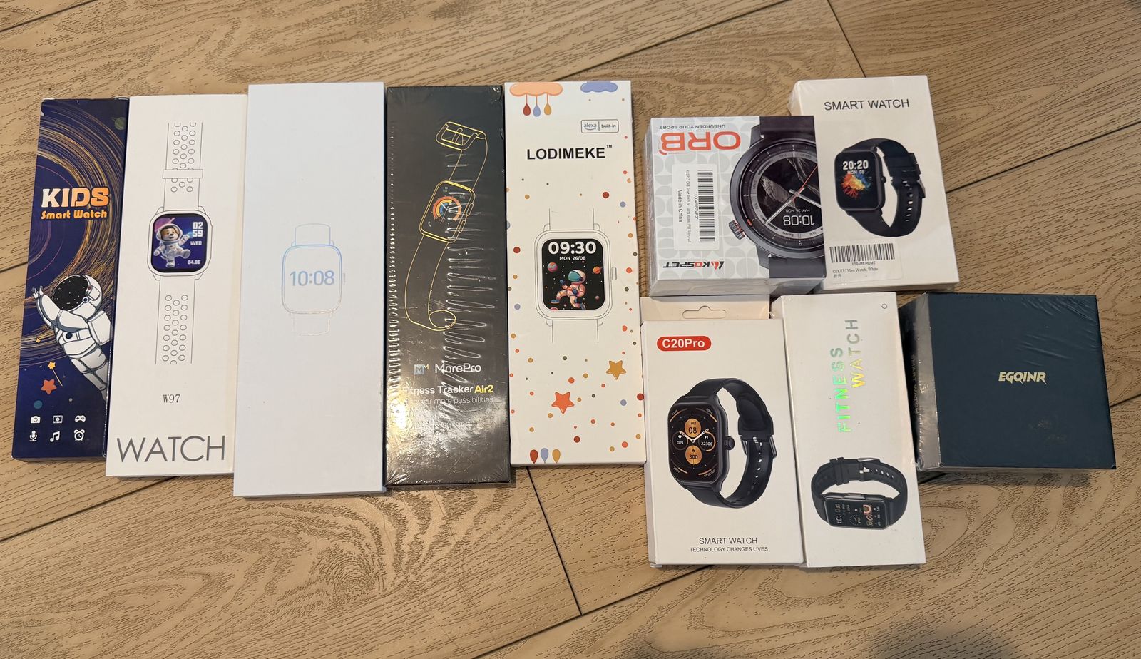 New in box watches