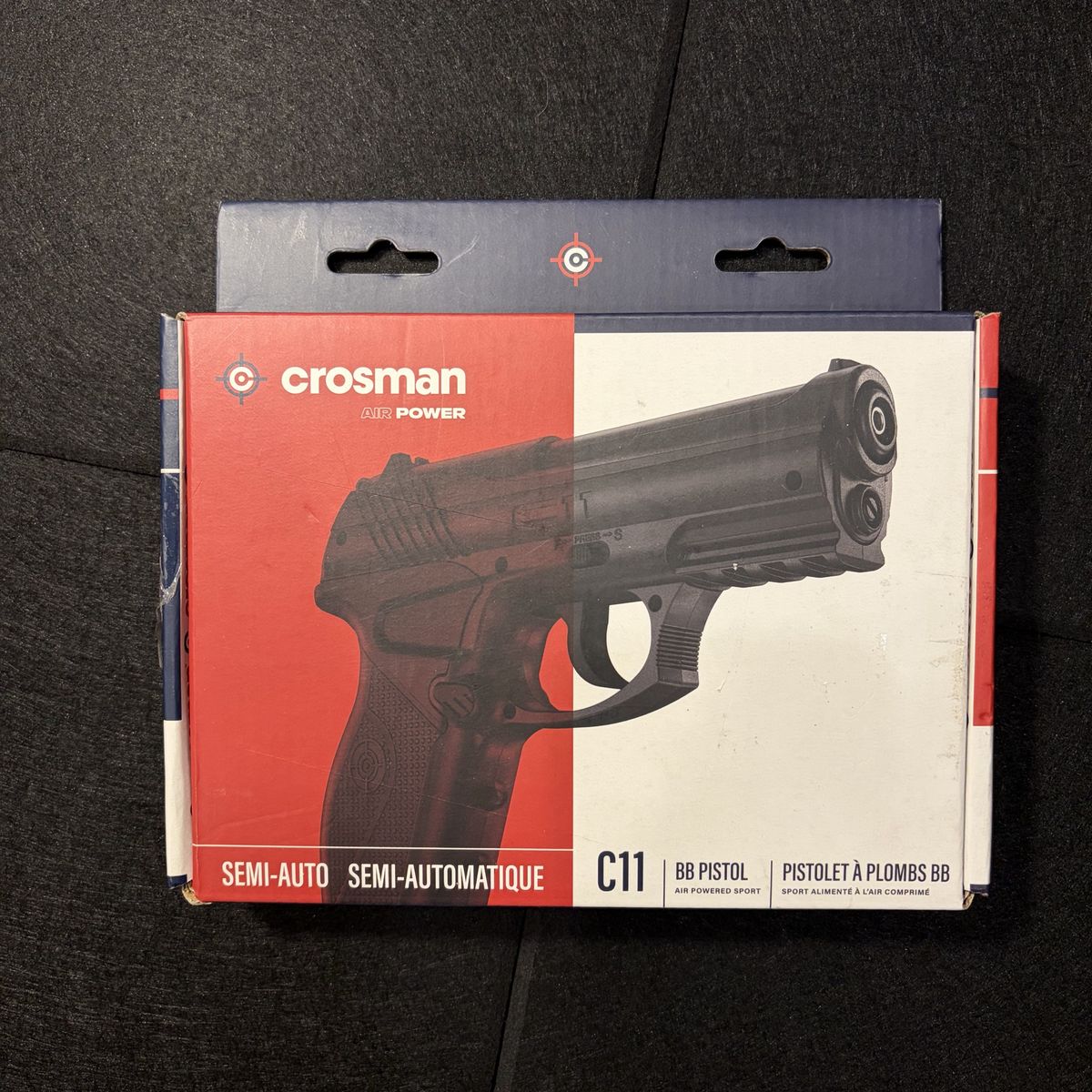 Crosman Semi-Auto Air Pistol BB Gun CO2 Powered