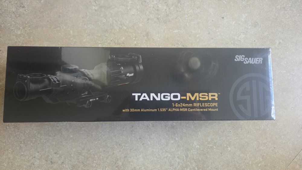 Sig Sauer MSR 1-6X LPVO Scope