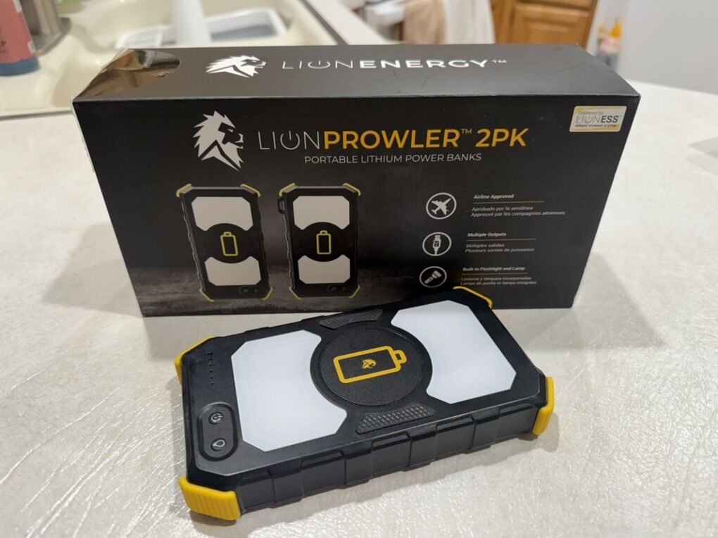 Lion Energy Prowler 2Pk Power Banks