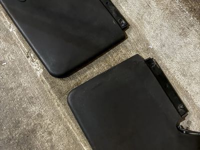 Land Rover Mud Flaps - OEM Black Rubber Splash Guards Set