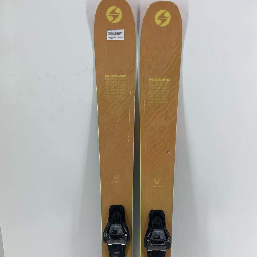 2025 Blizzard Rustler 11 w/ Marker Griffon TCX 13 Demo Bindings