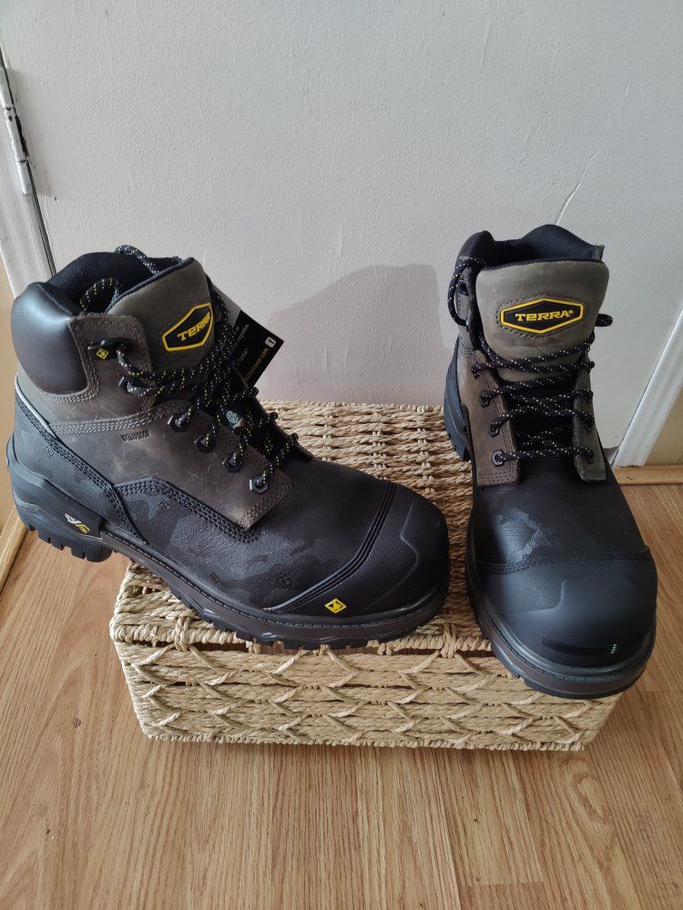 new work boots.