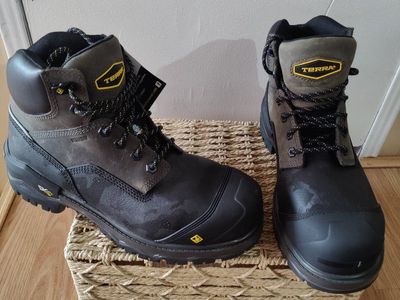 new work boots.