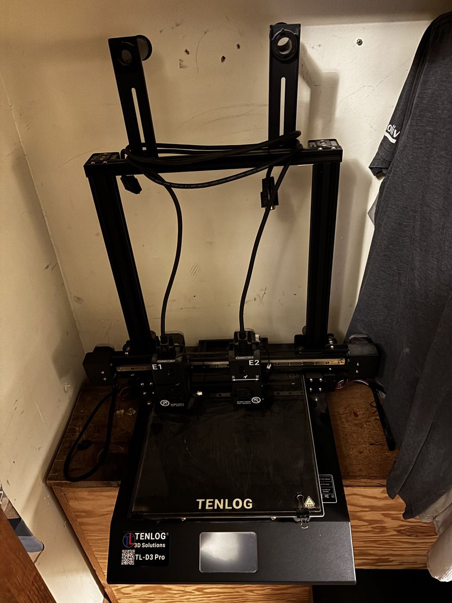 TENLOG TL-D3 Pro 3D Printer - Dual Extruder, Large Build Volume, FDM Technology