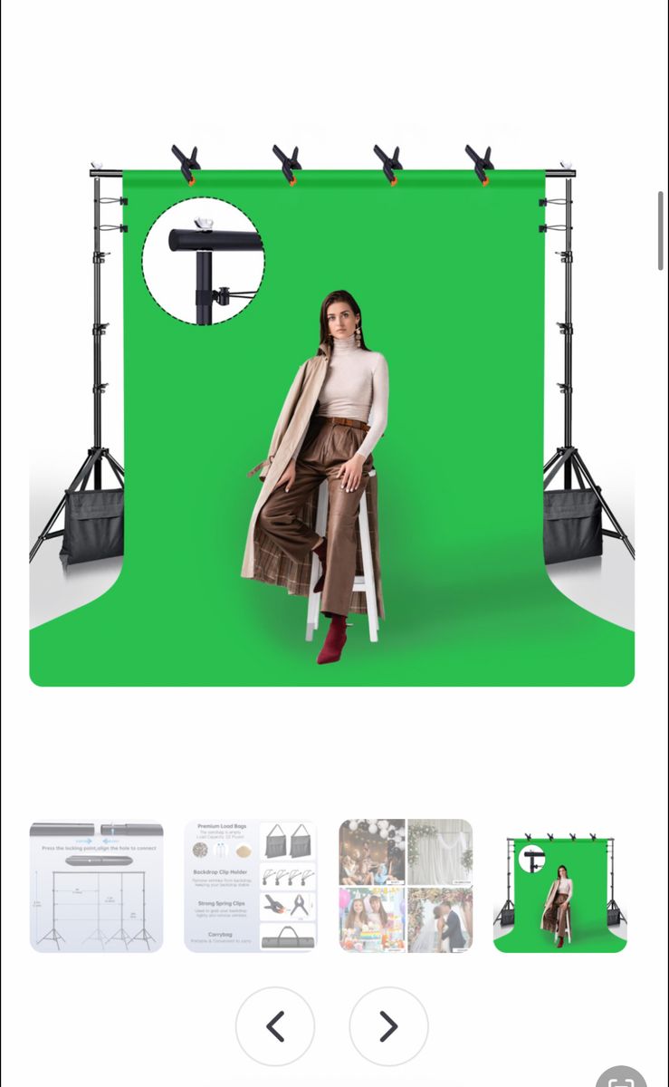 BEIYANG photo backdrop stand kit