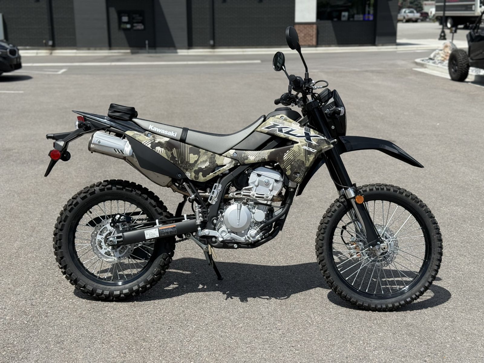 2026 Kawasaki KLX 300 Cypher Camo Beige/Ebony - W5
