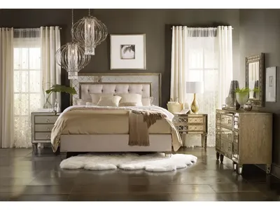 Luxury Hooker Furniture Sanctuary 4-Piece Bedroom Set