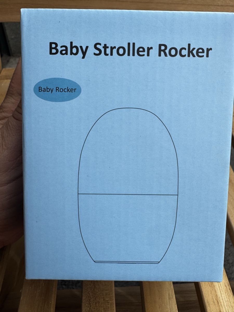 Baby stroller rocker