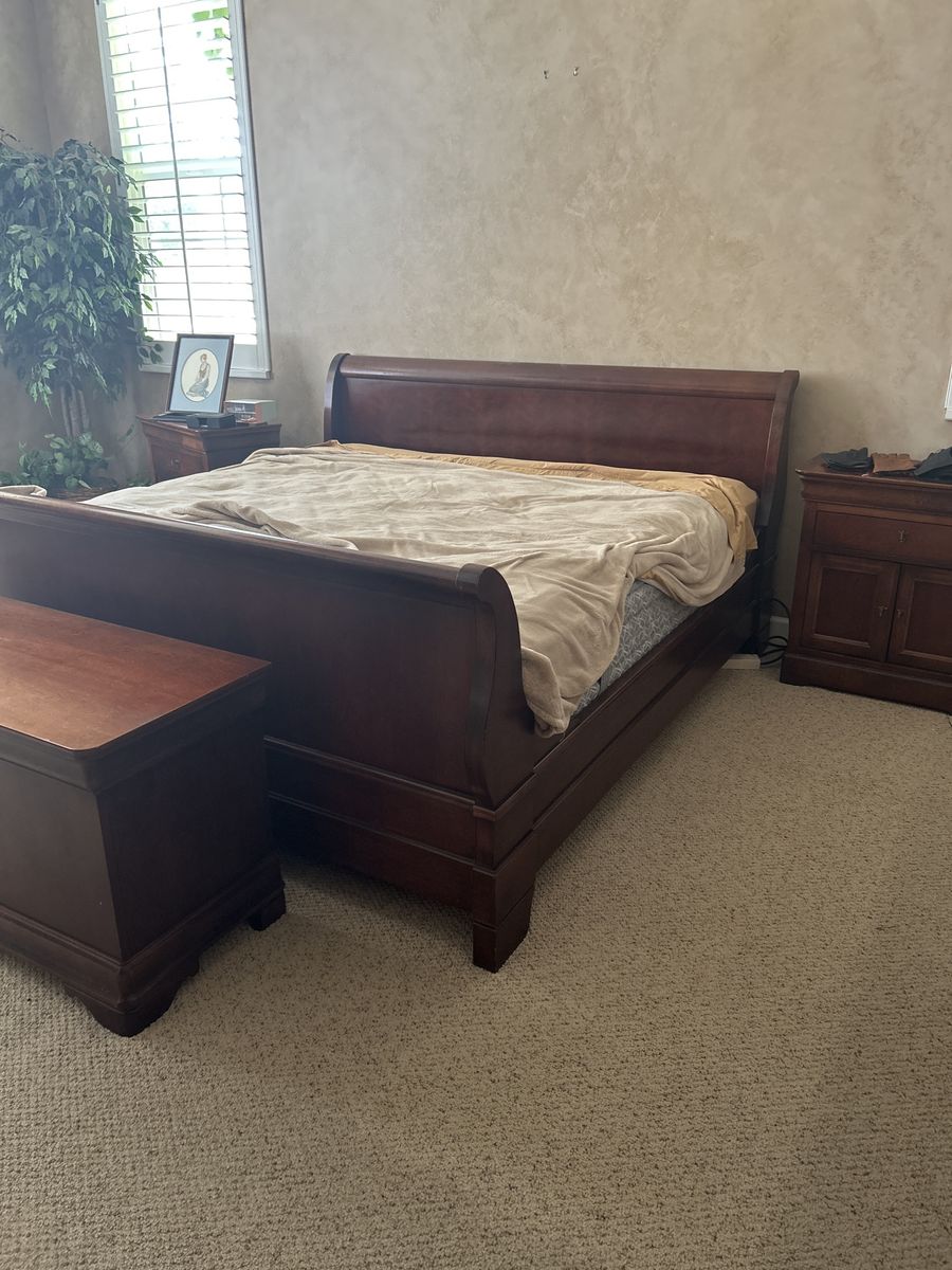 Beautiful cherry bedroom set