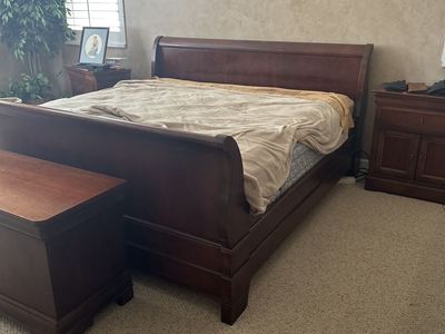 Beautiful cherry bedroom set