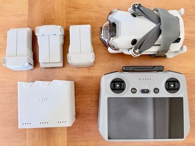 DJI Mini 4 Pro Fly More Combo Camera Drone (with RC 2 Remote + 3 Batteries & Case)