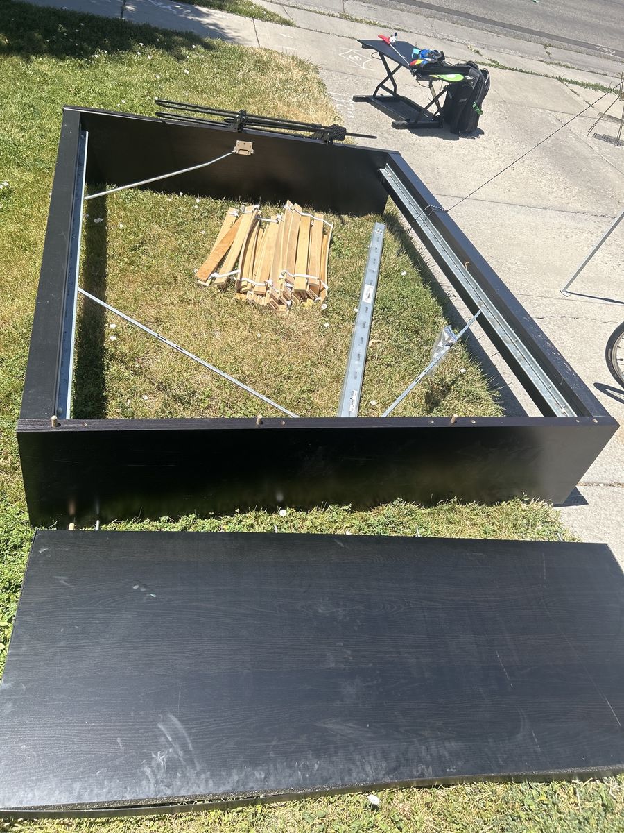 Queen bed frame
