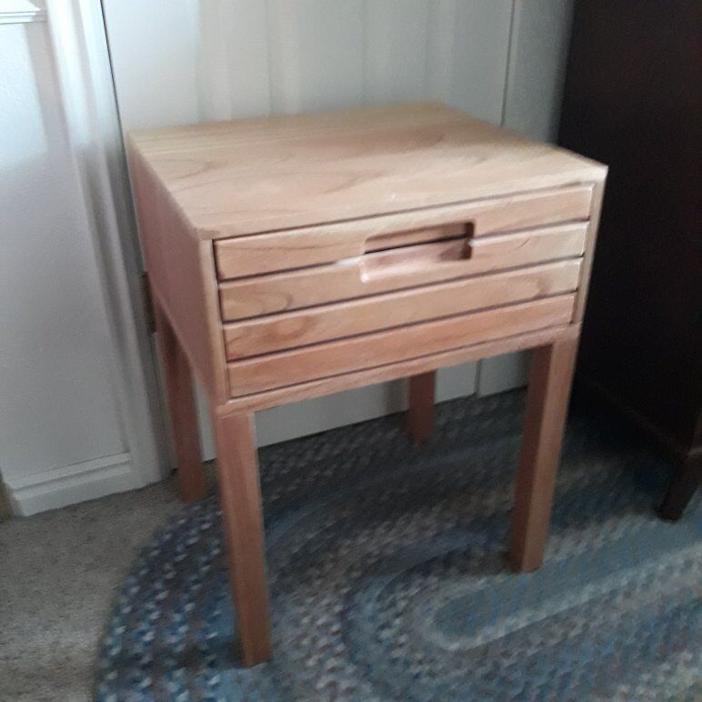 Solid Wood Nightstand