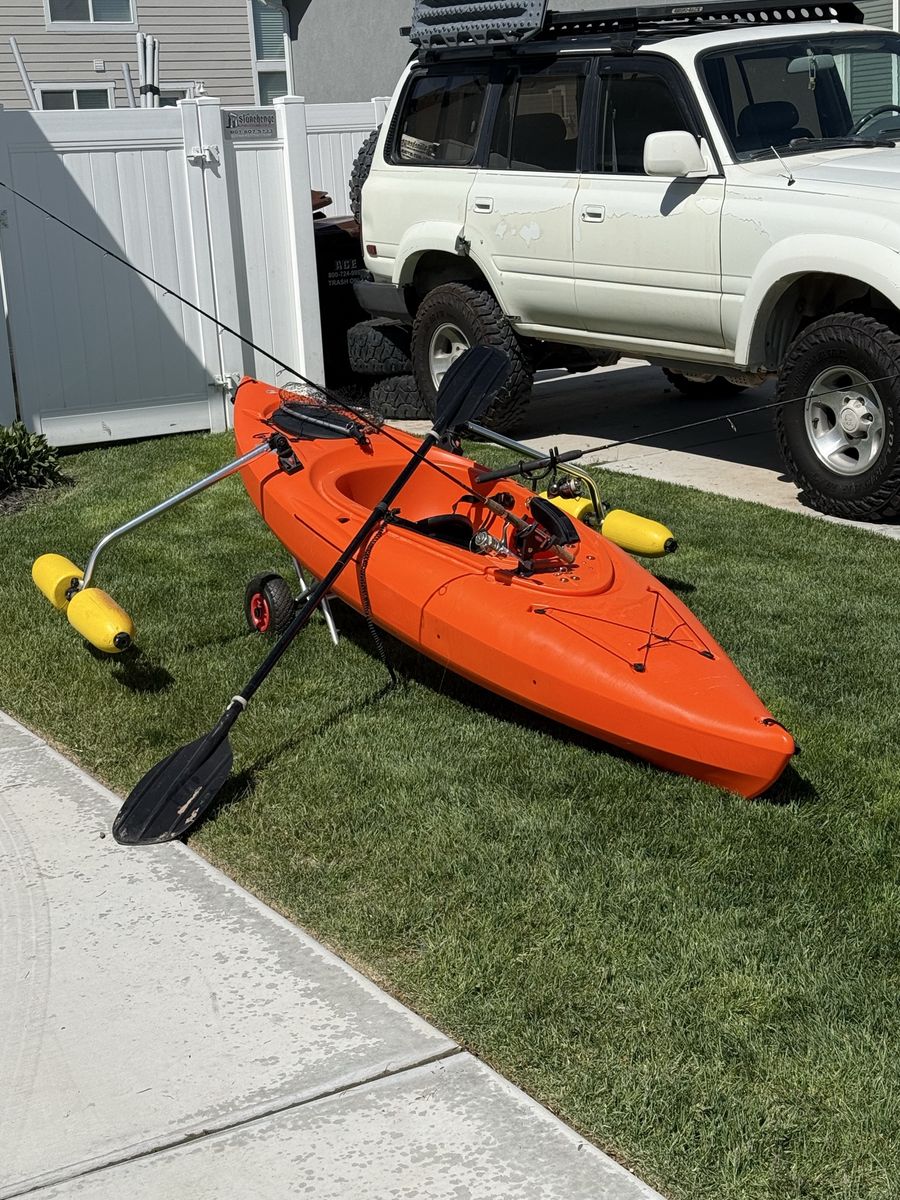 Kayak fishing beast