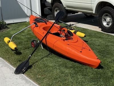 Kayak fishing beast