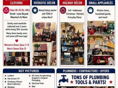 Huge Moving Sale