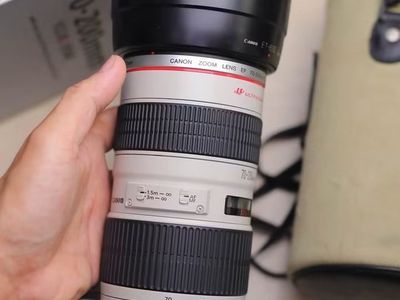 Canon lens/body , prices vary (1100$ for 70-200 ii)