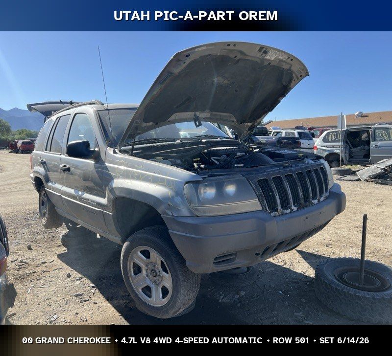 2000 Jeep Grand Cherokee WJ Parts - UTPAP Orem