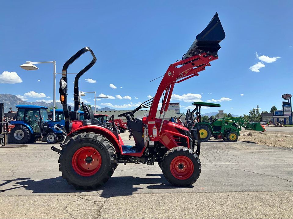 NEW TYM T25 Tractor & Loader – Compact Size. Big Capability.