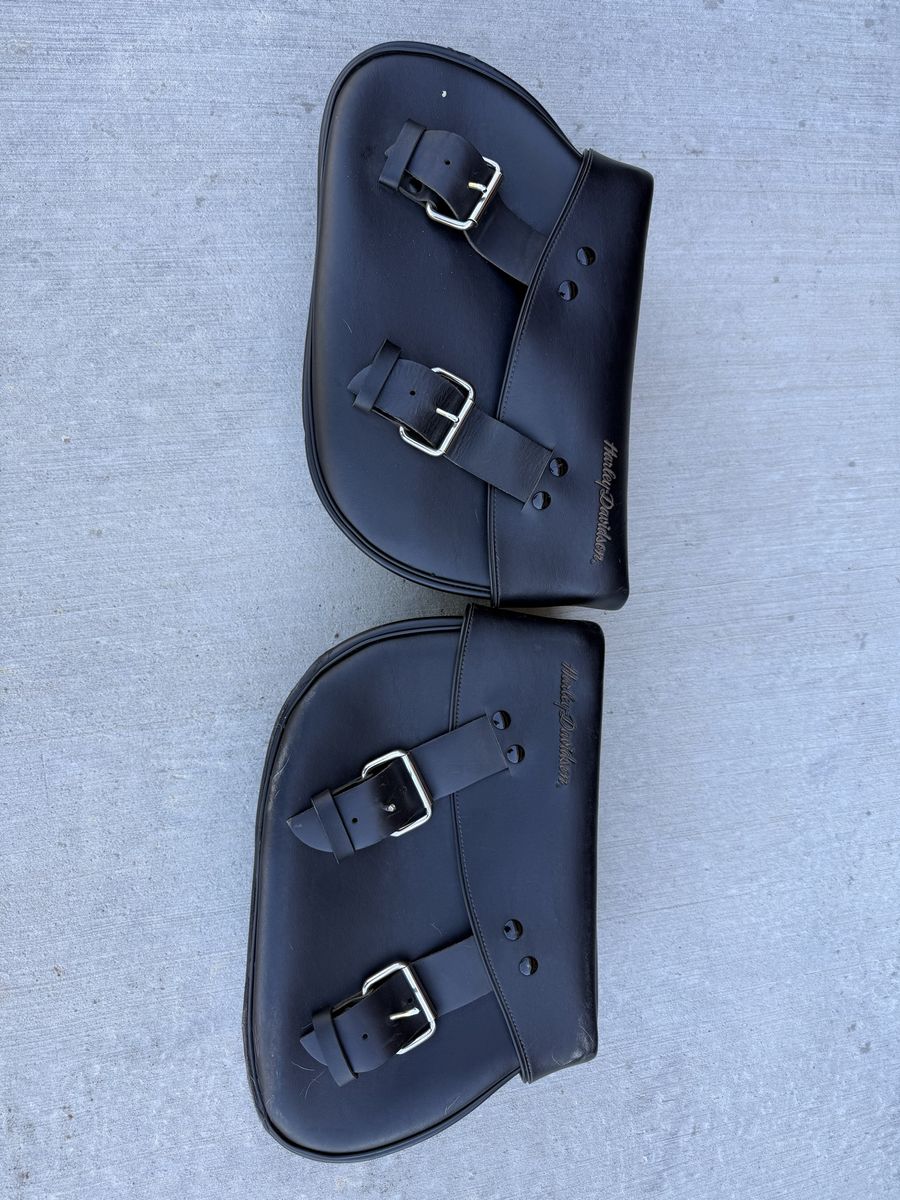 Softail Leather Saddlebags