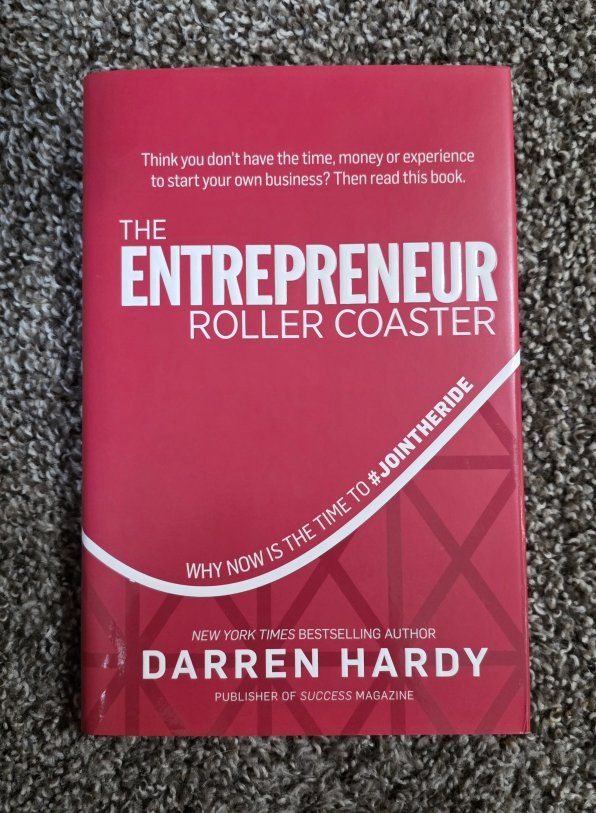 The Entrepreneur Roller Coaster by Darren Hardy - Business/Non-fiction Book, Hardcover