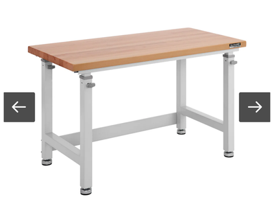 Seville 4' HD Adjustable Workbench