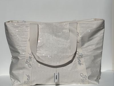 Victoria’s Secret Bling Tote Bag - Cream Bridal