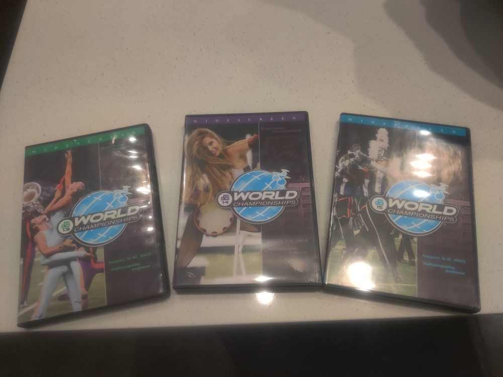 DCI World Championships DVDs Set - 2013, 2014, 2015