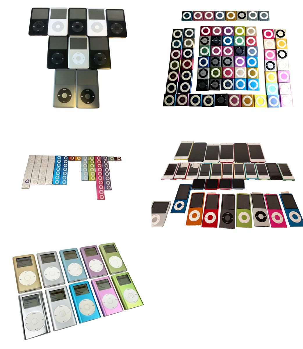 Apple iPod for Sale - Nano, Mini, Touch, Shuffle, Classic, Video - All Models - Used / Refurbished - Parts