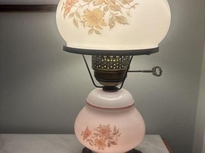 Vintage Hurricane Lamp