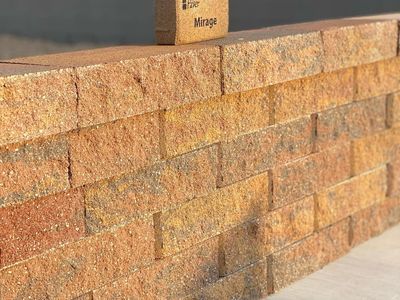 MIRAGE RETAINING WALL BLOCKS 6x4x16