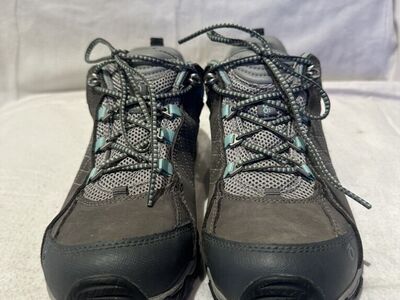 Oboz Women’s Size 8 Gray Mesh/leather Hiking Shoes