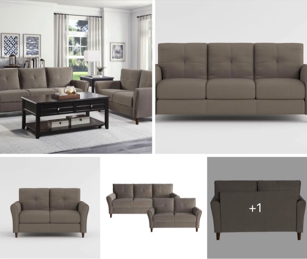 New Sofa And Love Seat