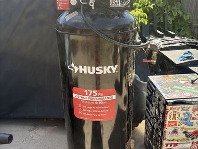 Husky 60 Gallon 175 PSI 2-Stage Performance Air Compressor, 11.5 SCFM @ 90 PSI