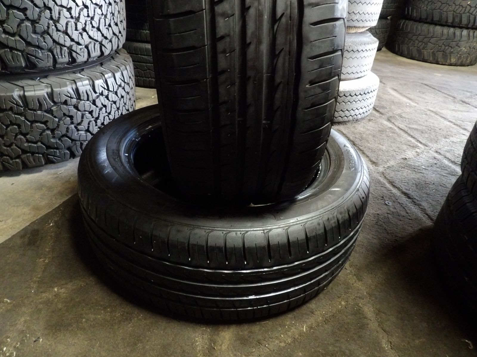 225/55R17 SAILUN ATREZZO SVA1 PAIR OF TWO USED TIRES