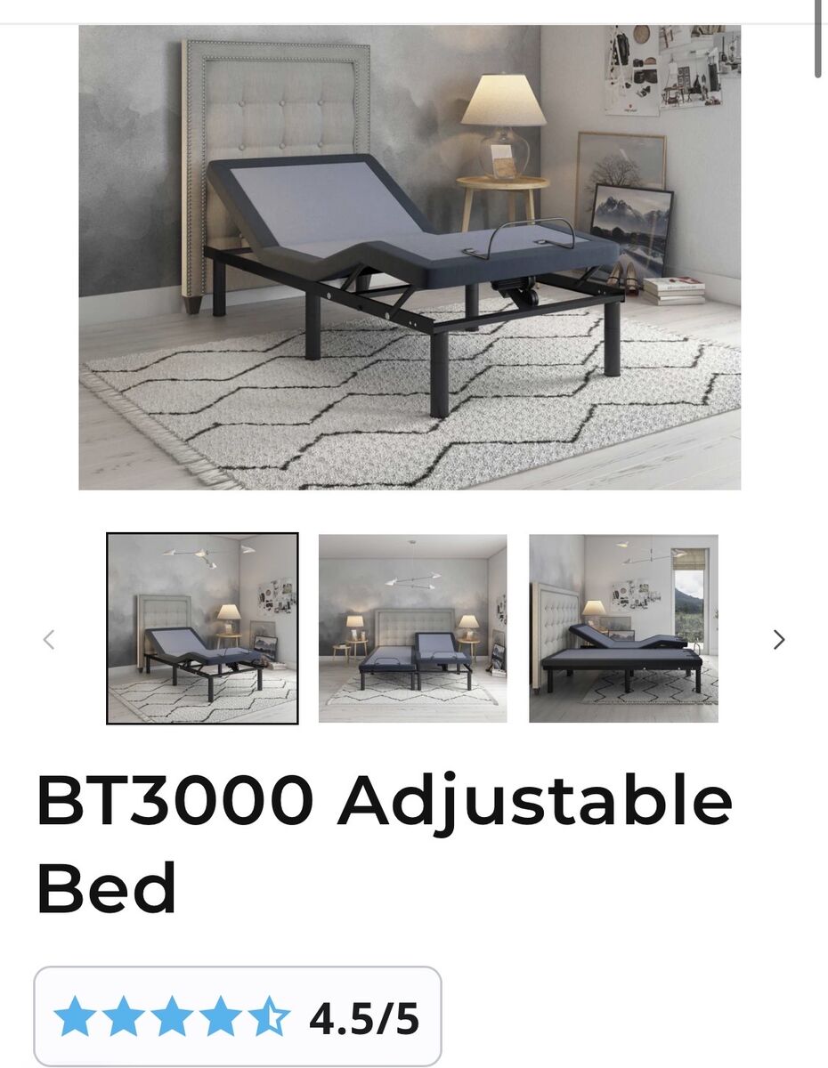 Two New Twin XL Adjustable Mattress Base