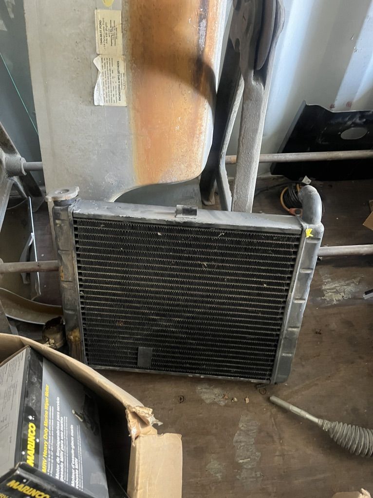 1966 chevy corvette radiator SBC